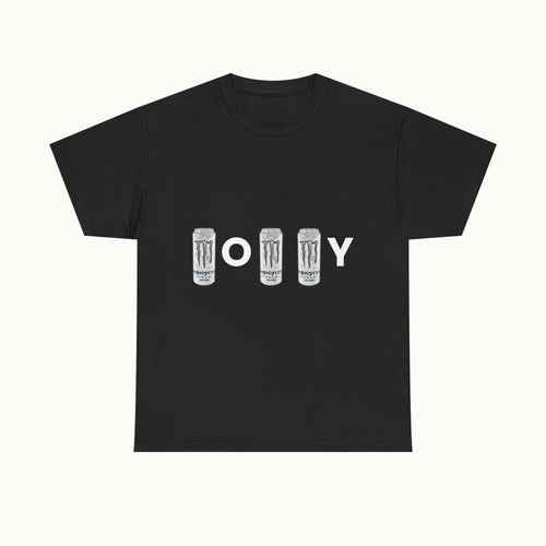 T‑Shirt — "OOYY" Energy Drink Can Graphic Tee