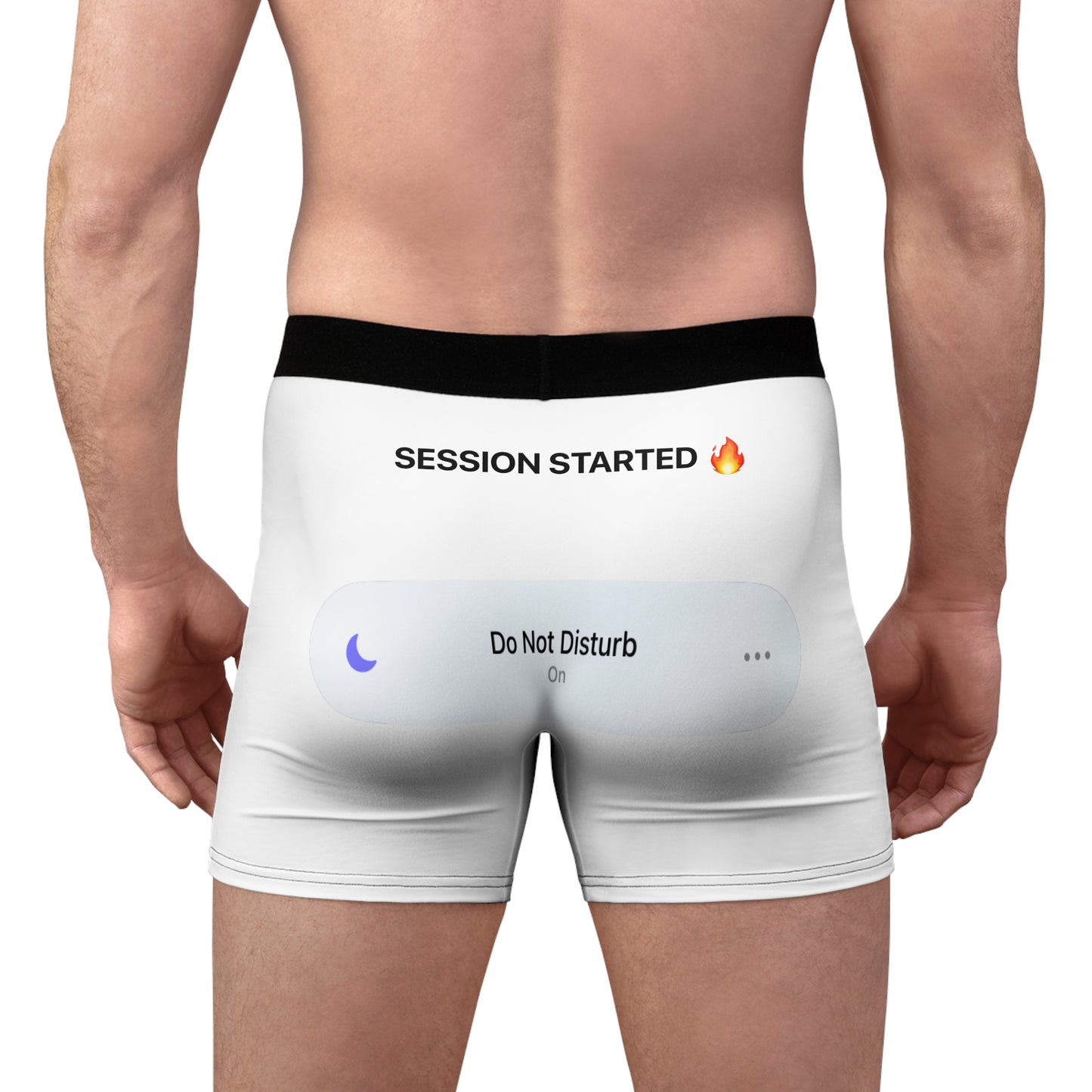 Face ID 'Session Started' Boxer Briefs — Funny Tech Graphic Men's Underwear