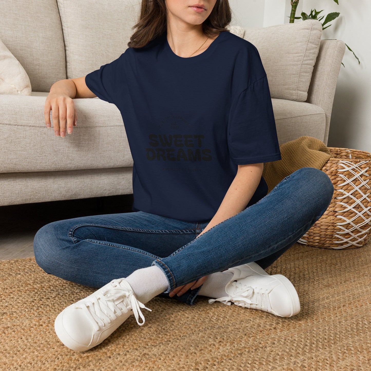Sweet Dreams T-Shirt — Cozy Vintage-Inspired Sleepwear Tee