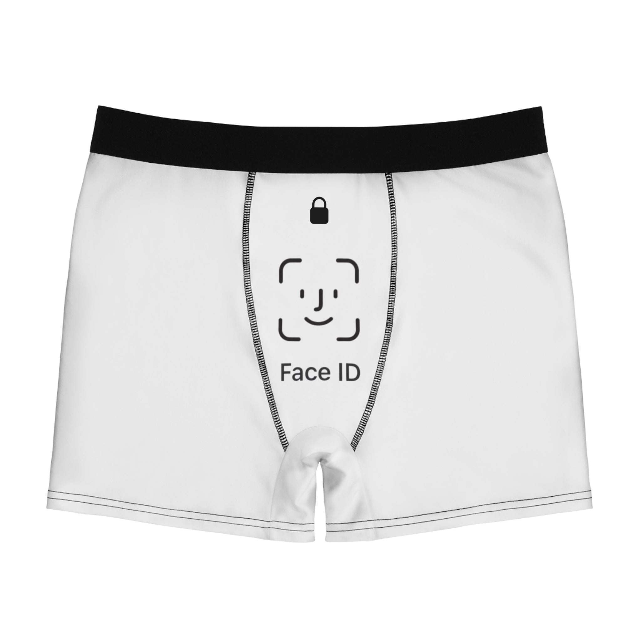 Face ID 'Session Started' Boxer Briefs — Funny Tech Graphic Men's Underwear