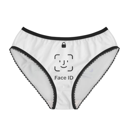 Face ID Women's Briefs — Funny Tech Novelty Underwear